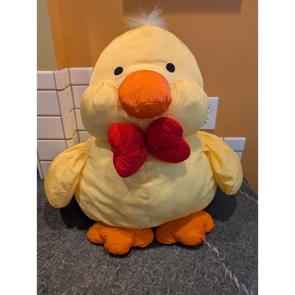 Vintage‎ Chosun Korea 18in Large Stuffed Duck - Parachute - Adorable